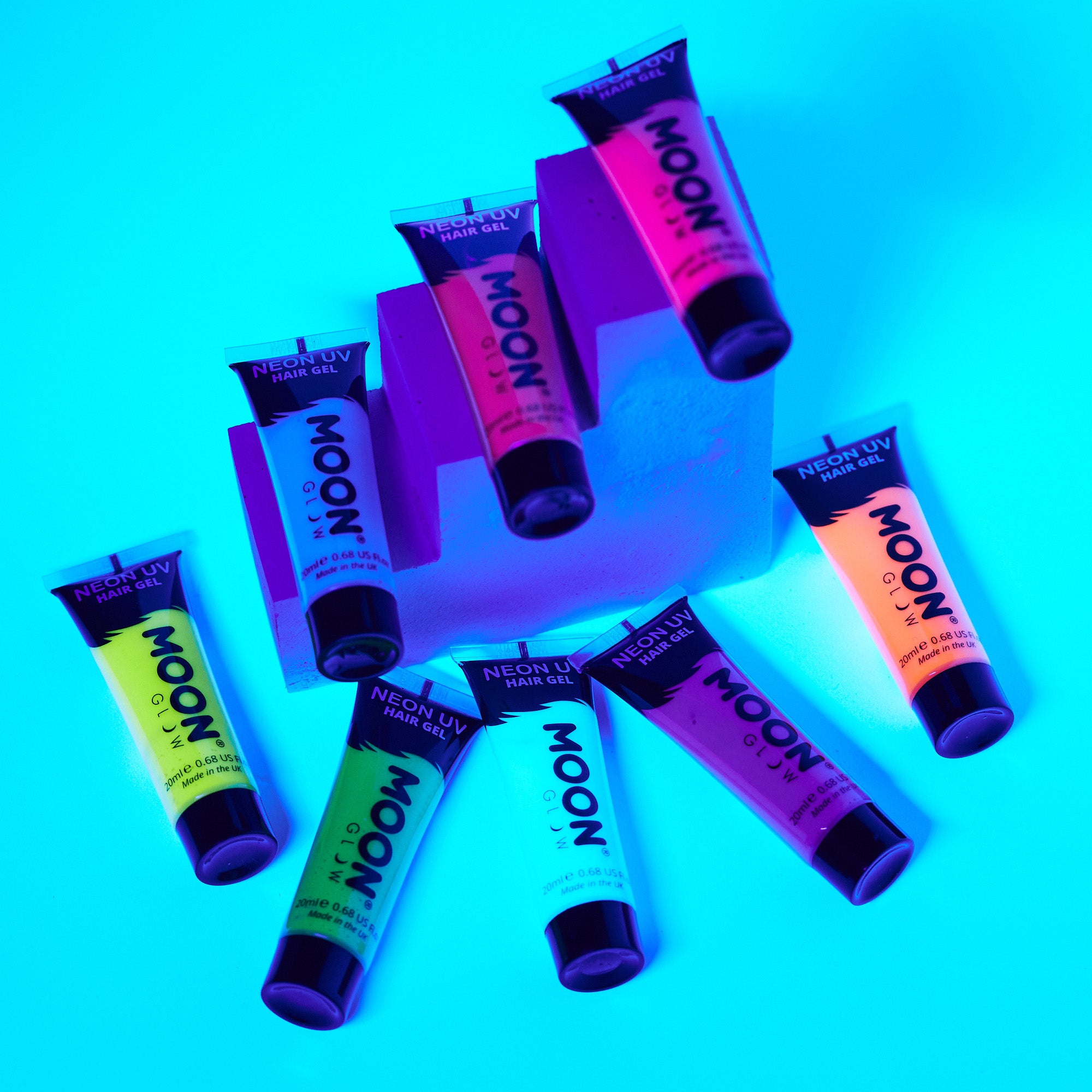 Neon UV Hair Gel