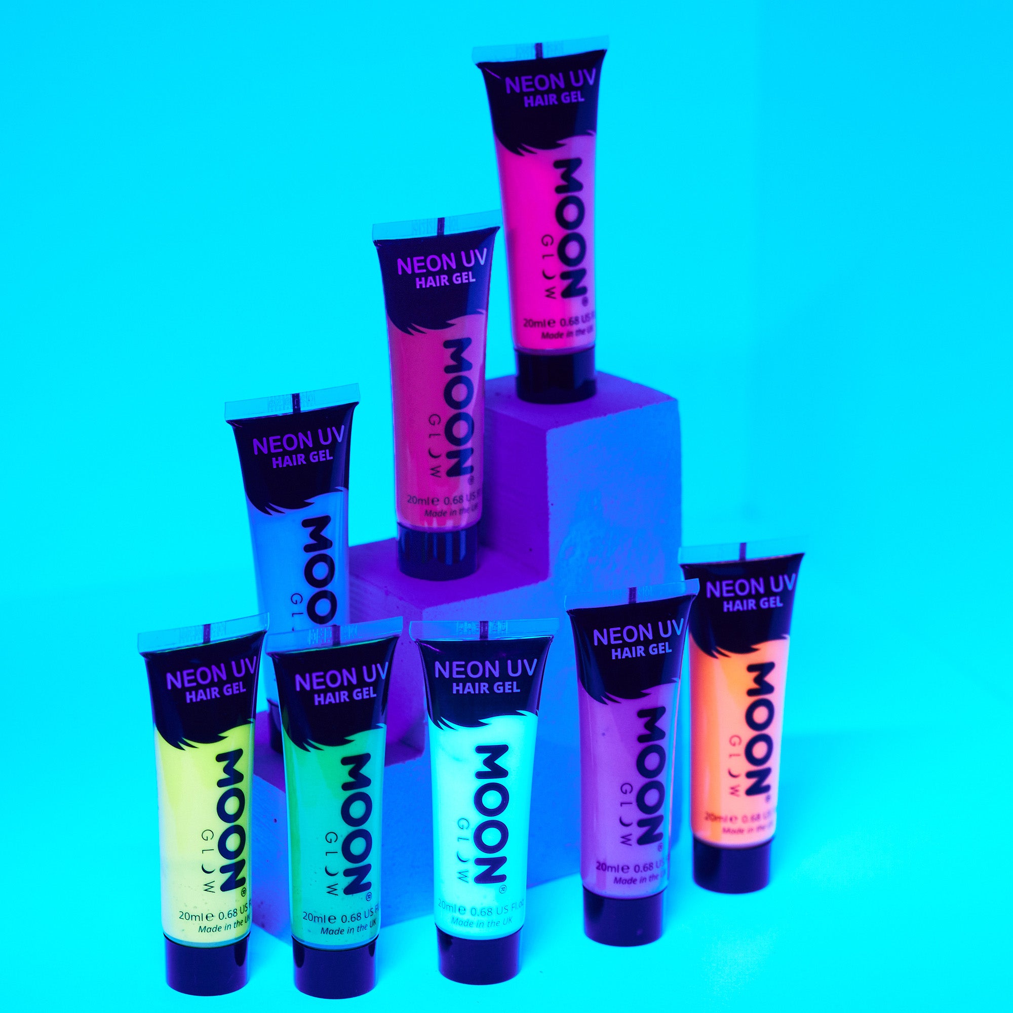 Neon UV Hair Gel