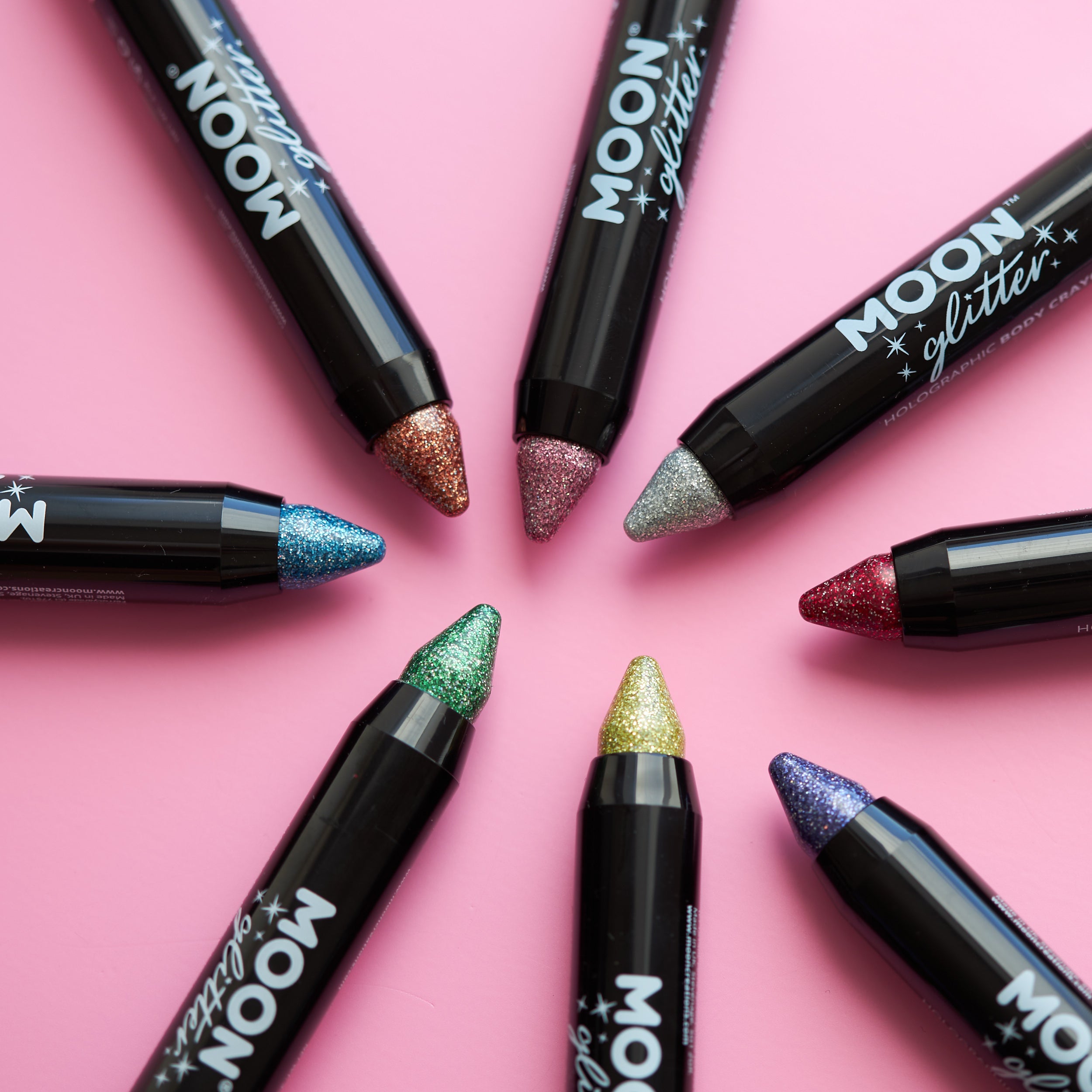 Holographic Glitter Body Crayons