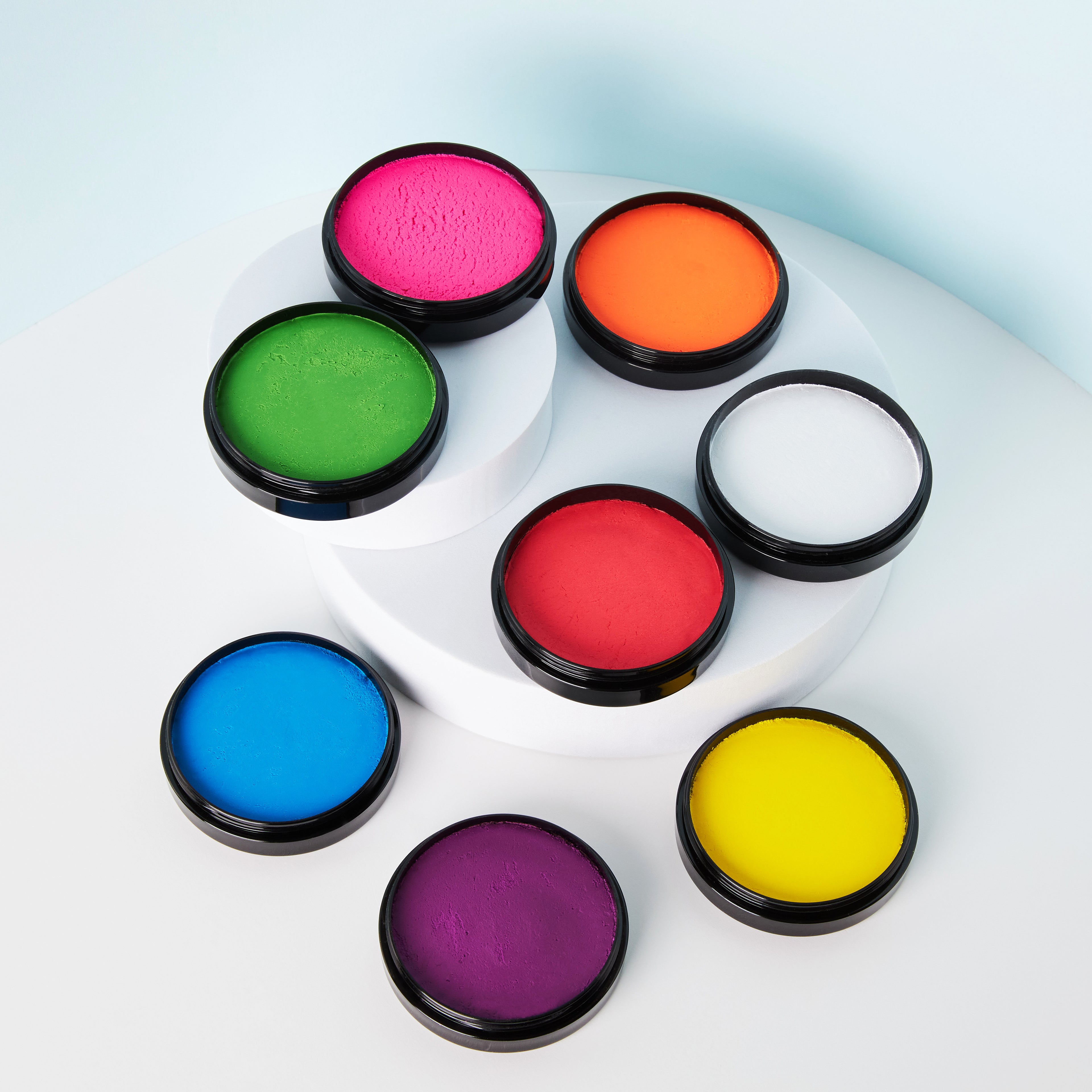 Neon UV Pro Face Paint Cake Pots