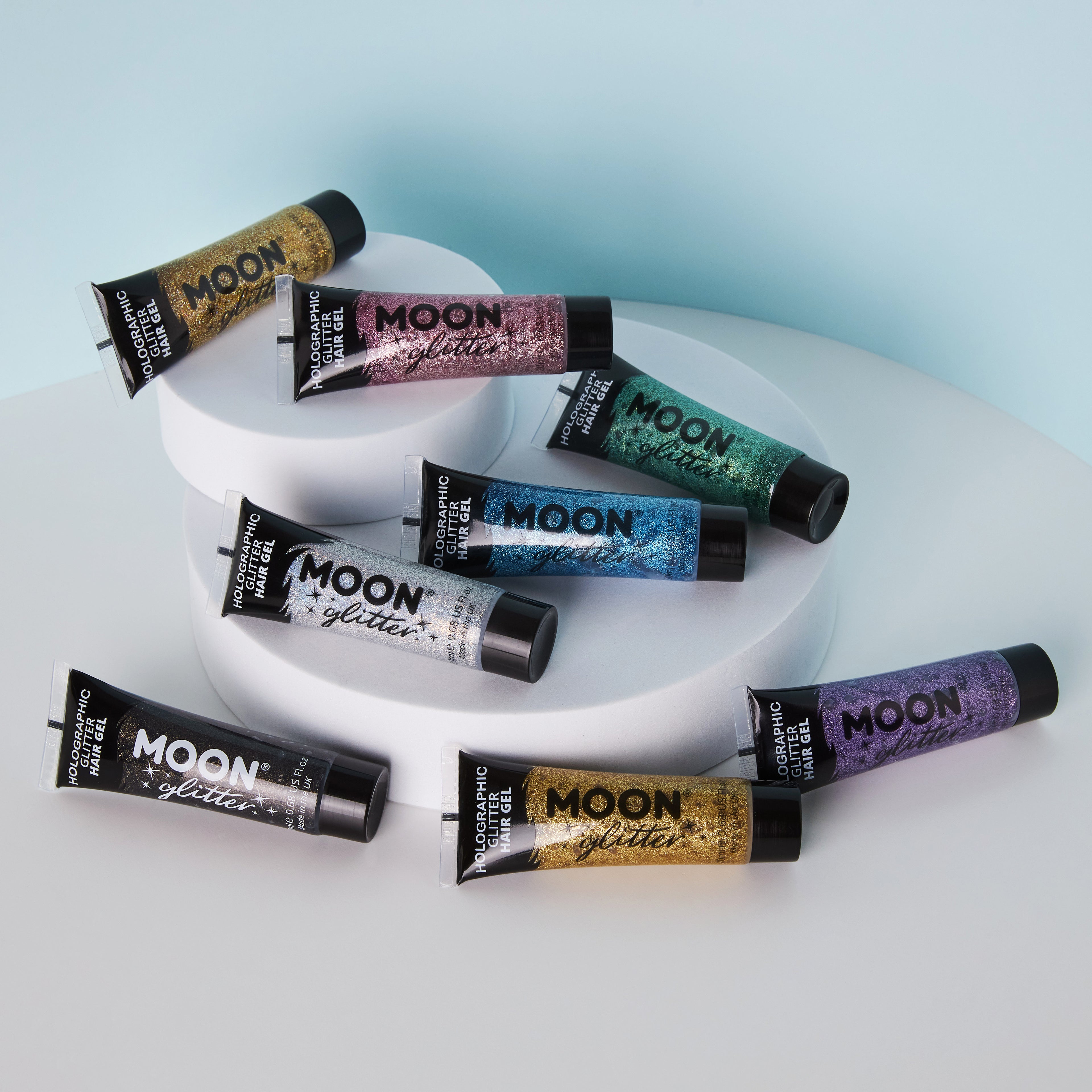 Holographic Glitter Hair Gel