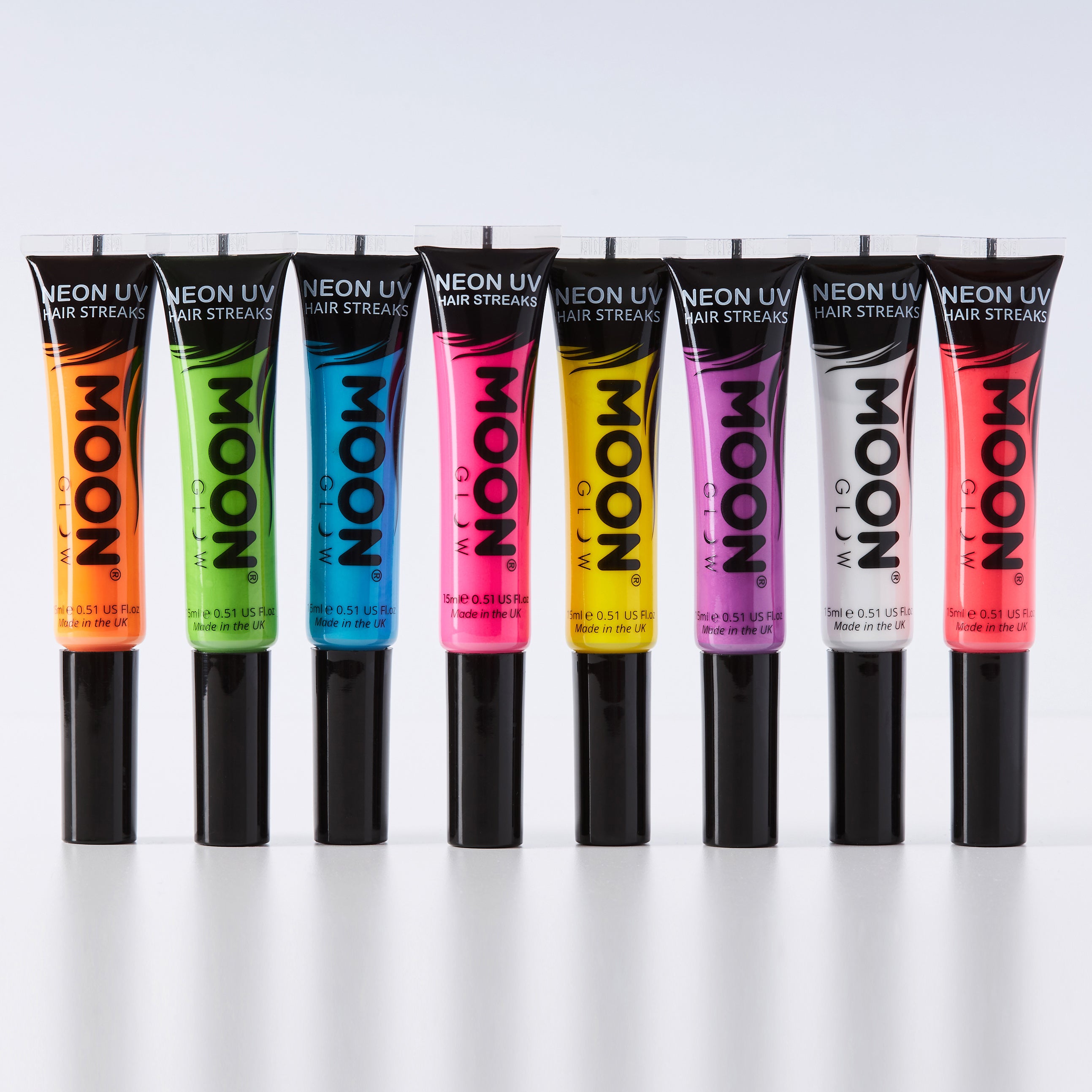 Neon UV Hair Streaks