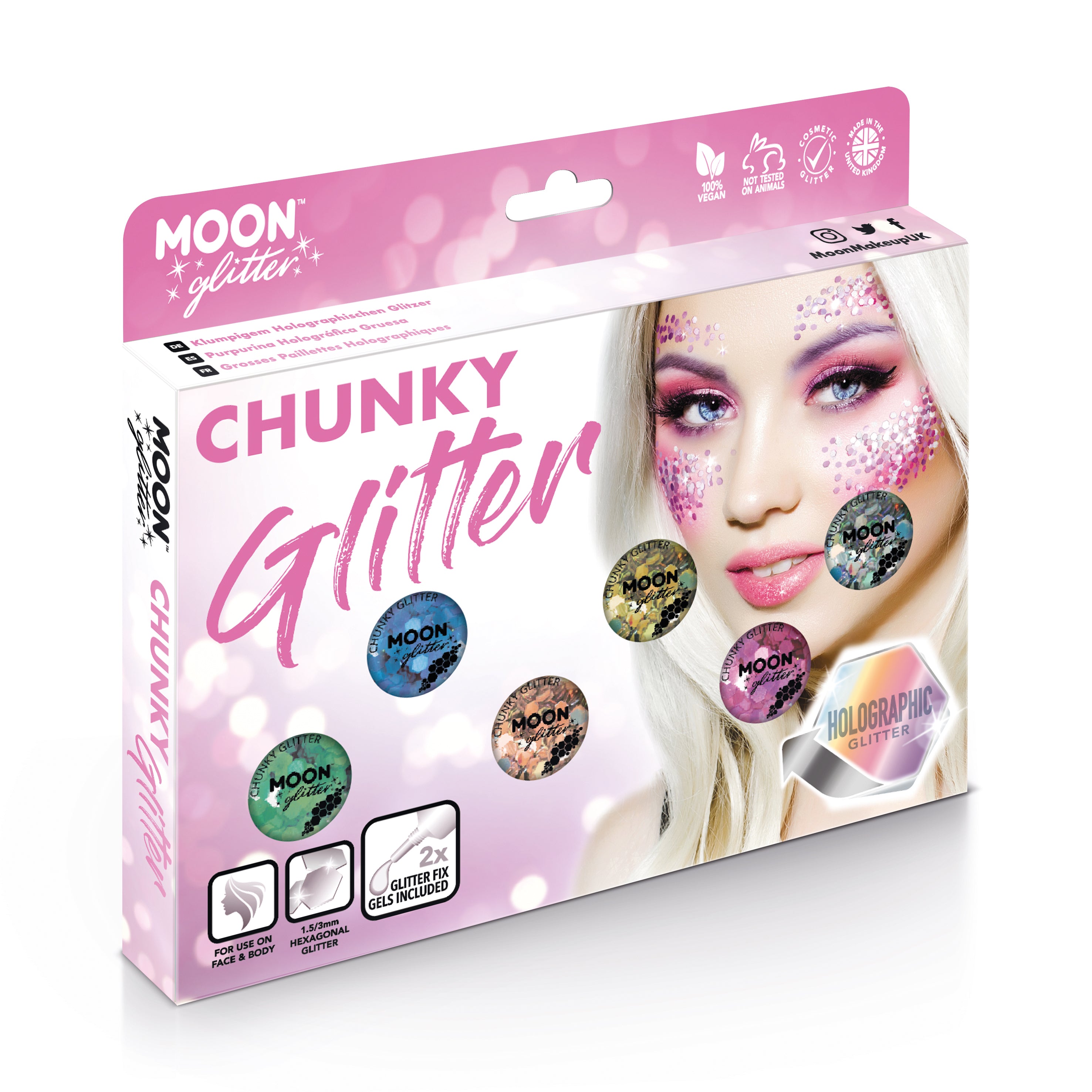 Holographic Chunky Glitter
