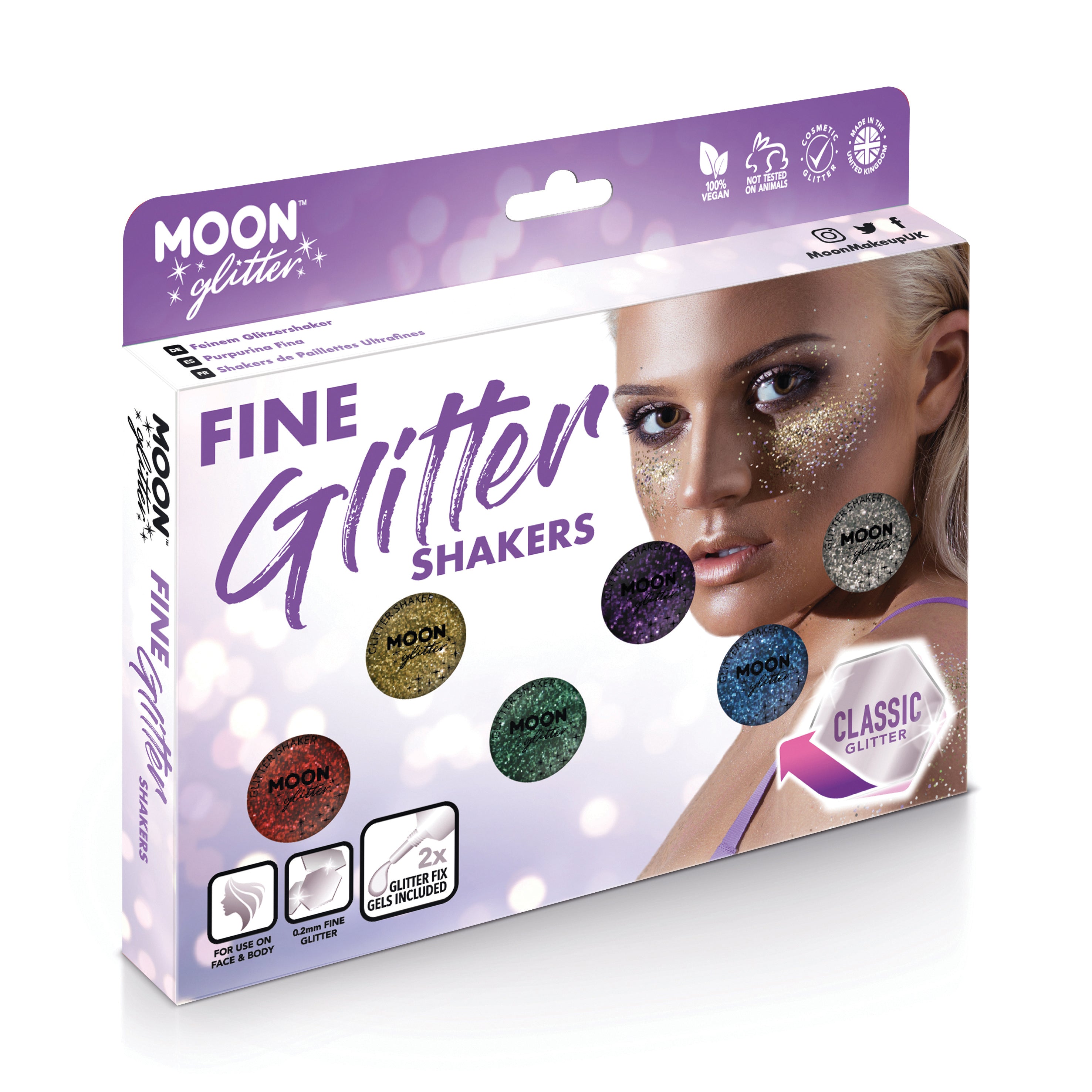 Classic Fine Glitter Shakers