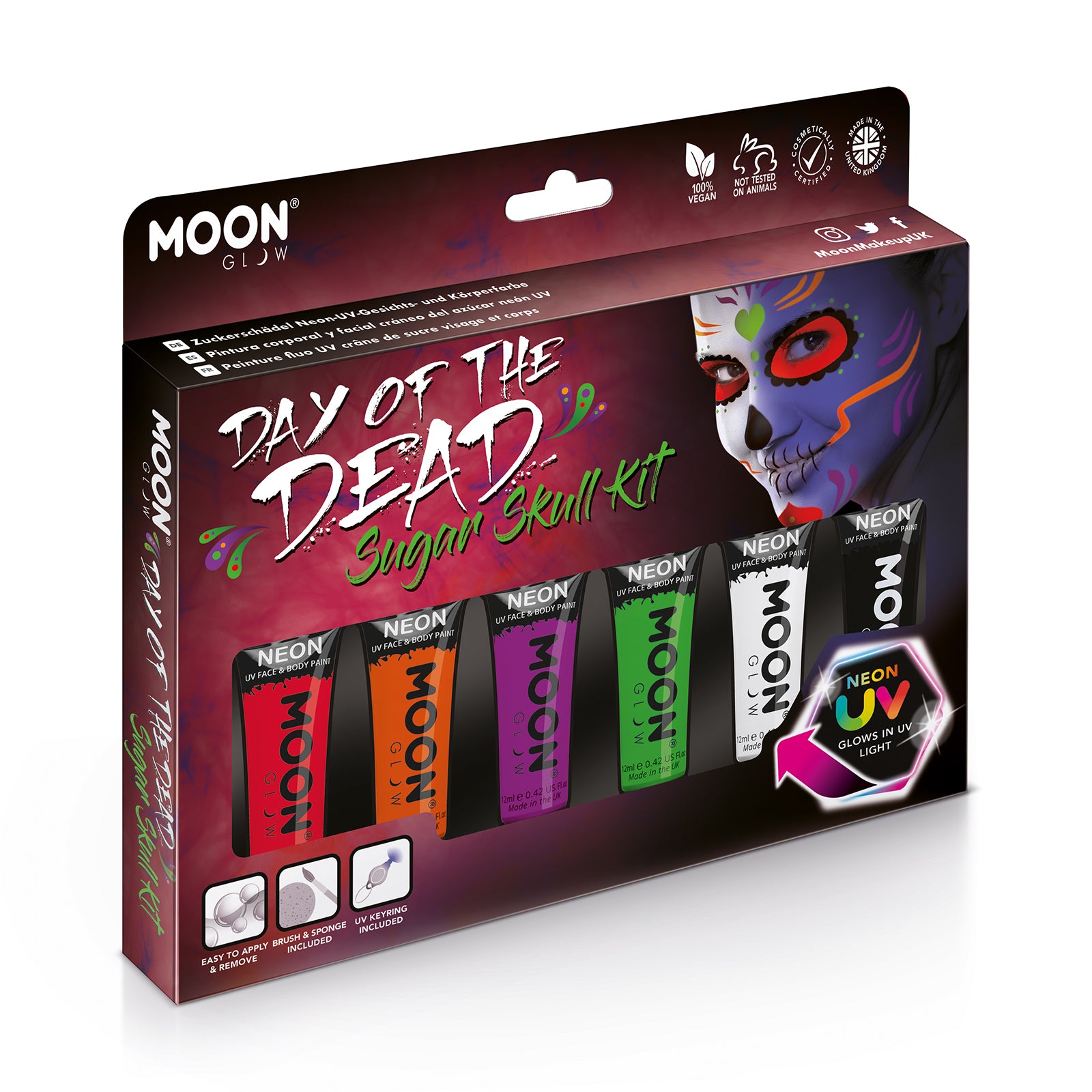 Neon UV Face & Body Paint