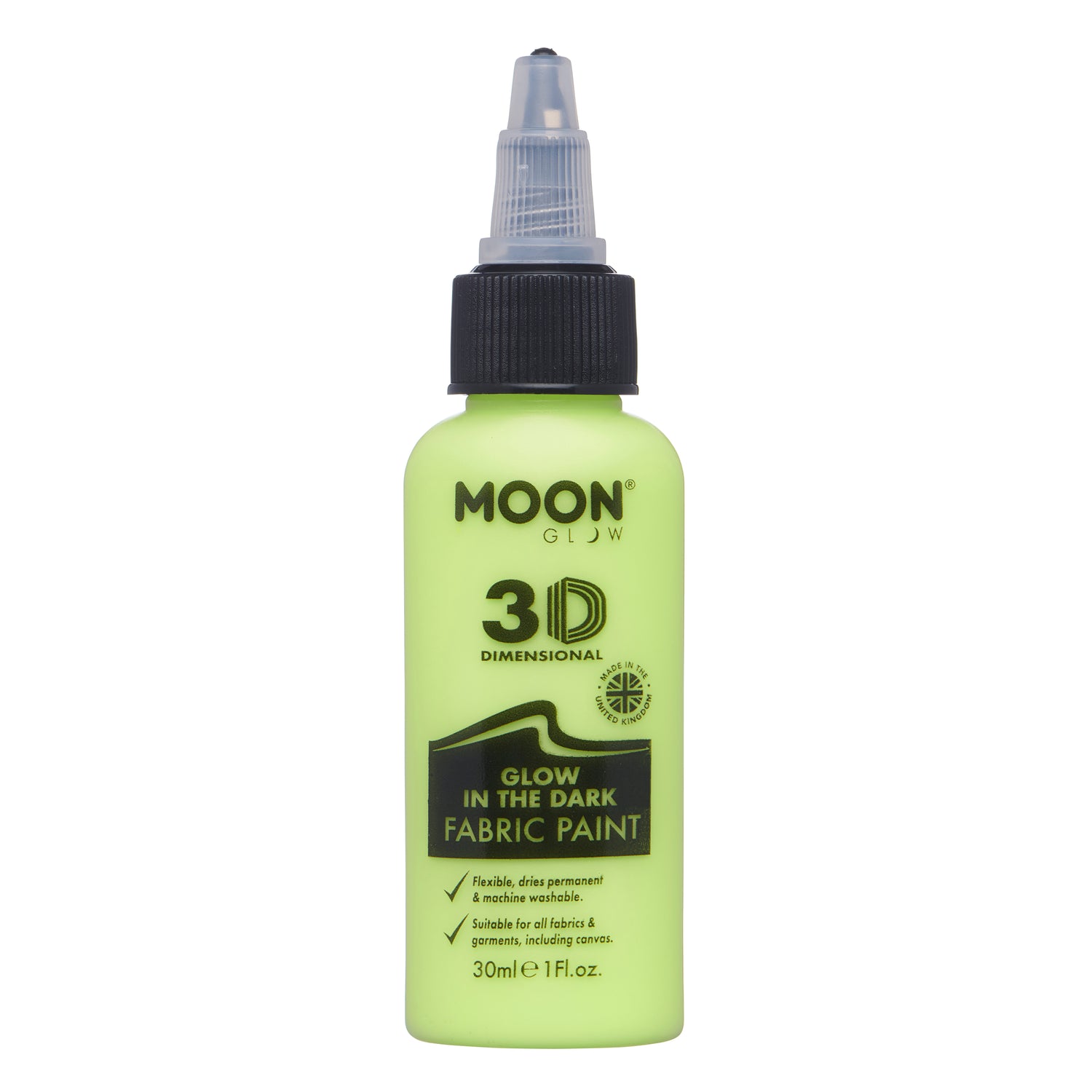 Glow in the Dark 3D Fabric Paint