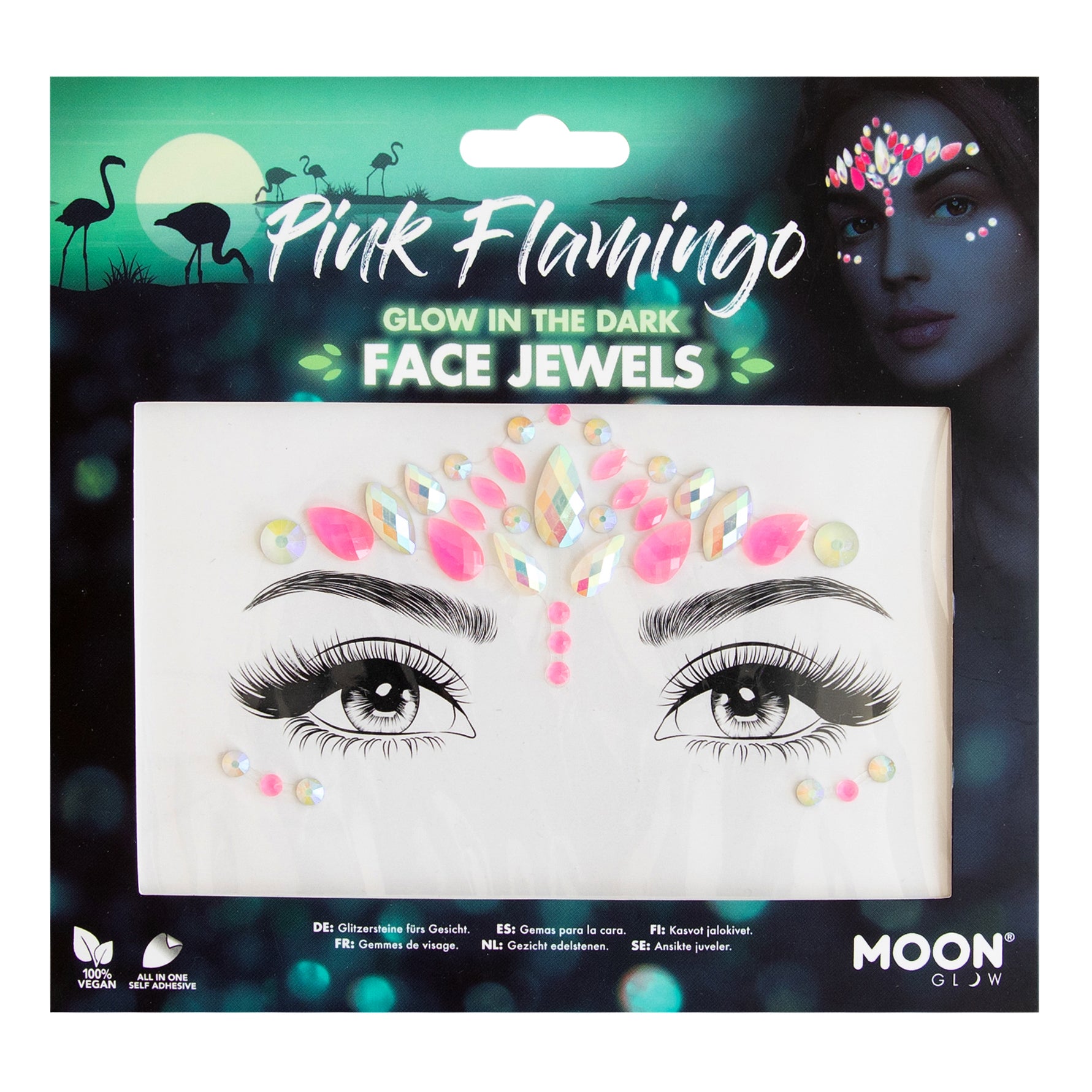 Glow in the Dark Face Jewels