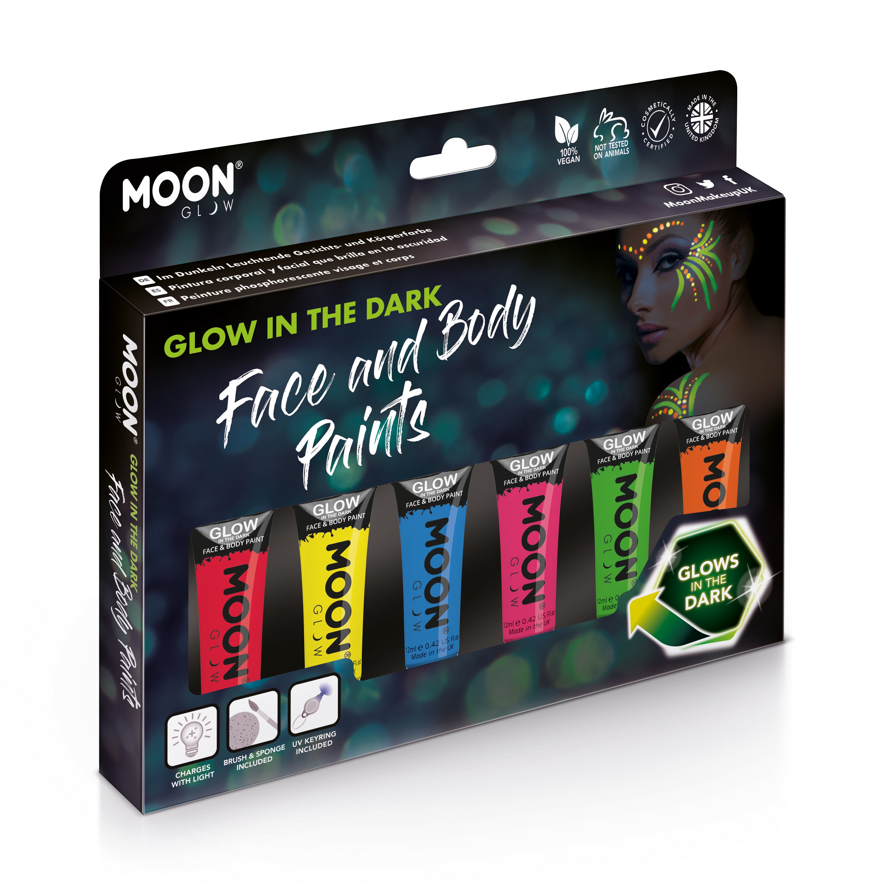 Glow in the Dark Face & Body Paint