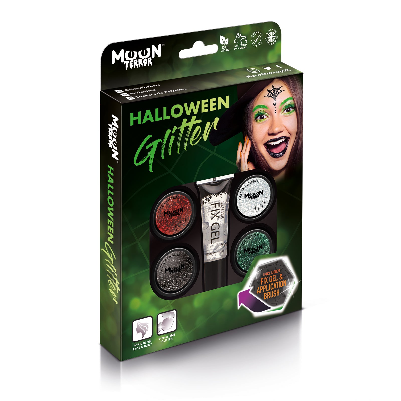 Halloween Glitter Shakers