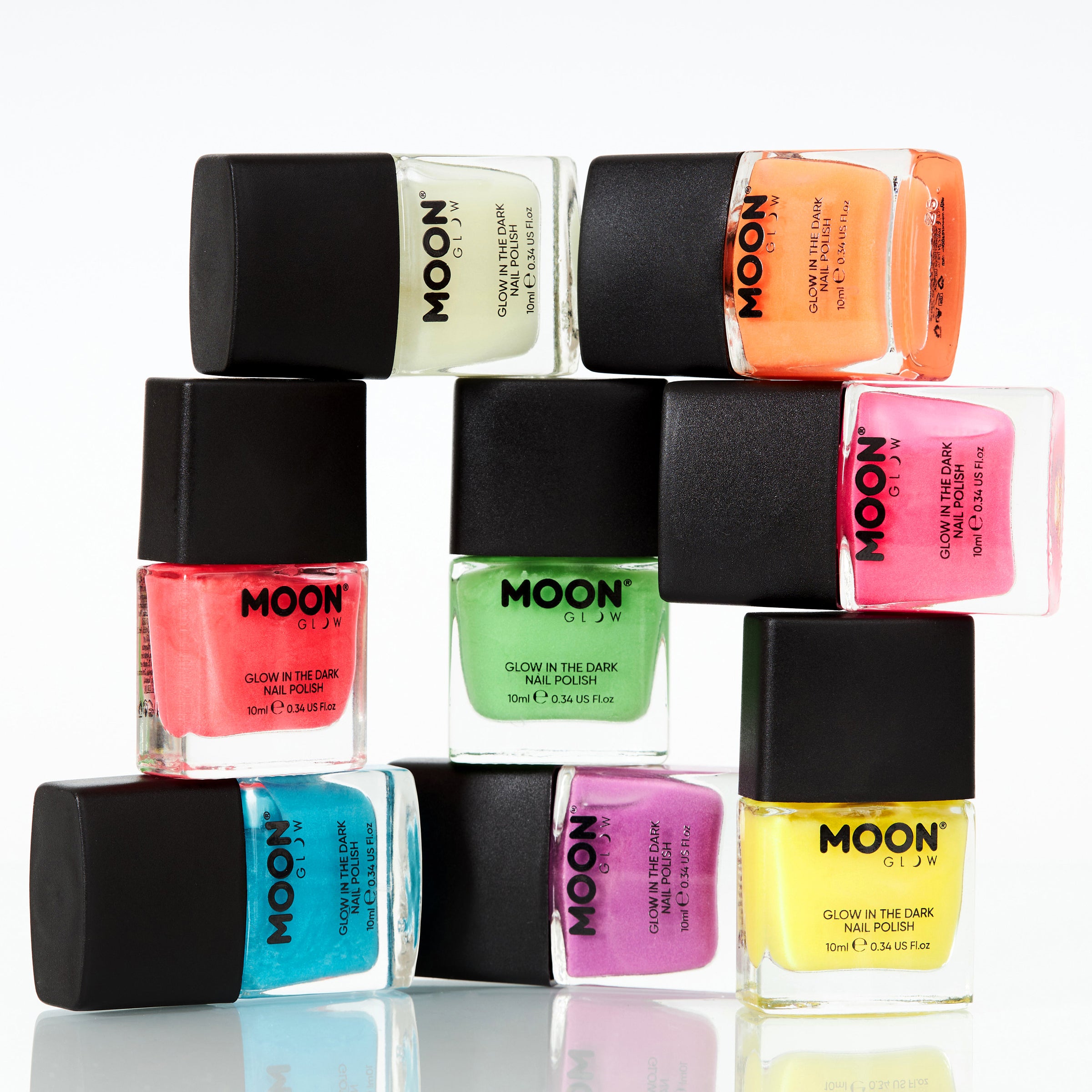 Nail polish that glows store in the dark