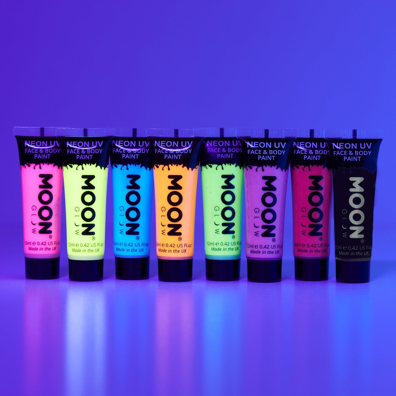 Neon UV Face & Body Paint by Moon Glow – Moon Creations