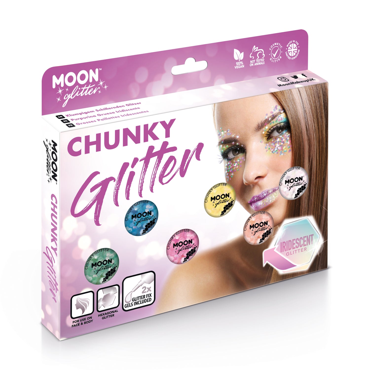 Iridescent Chunky Glitter