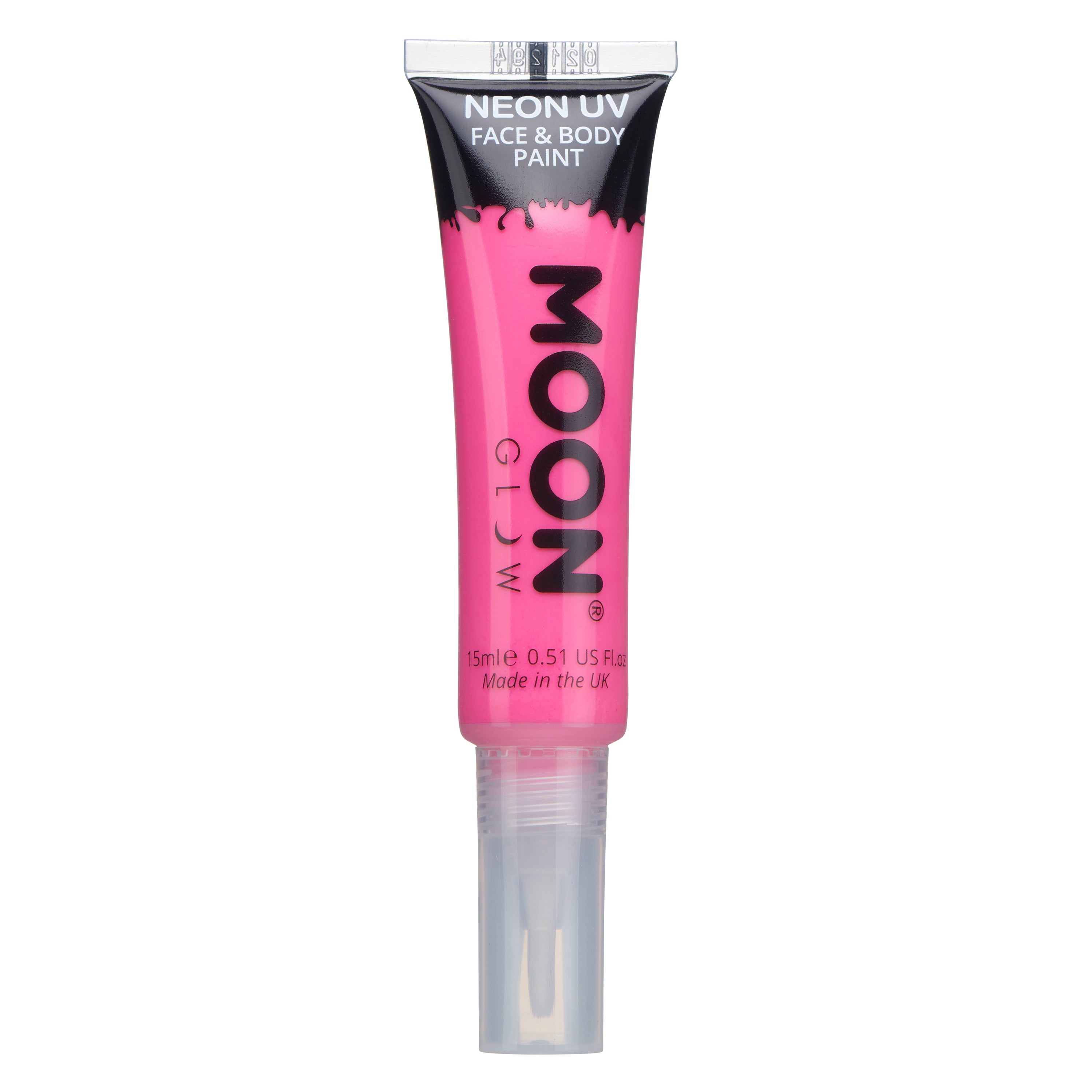 Moon Glow Intense Neon UV Face Paint Hot Pink M33663 Costume Make Up main image 0
