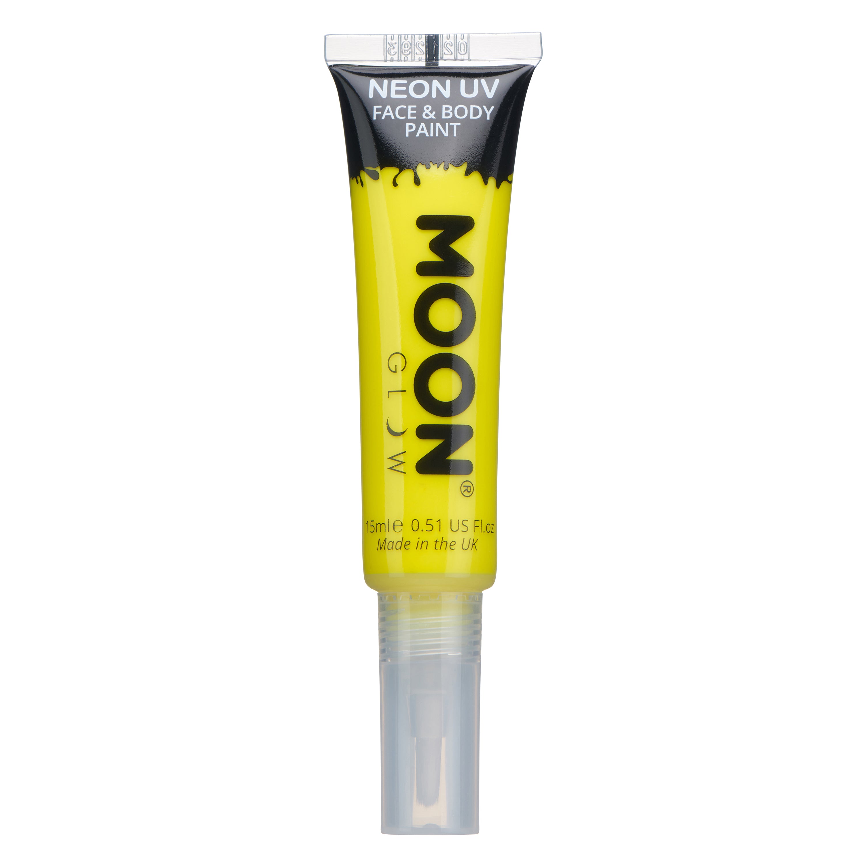 Neon UV Face &amp; Body Paint with Brush Applicator