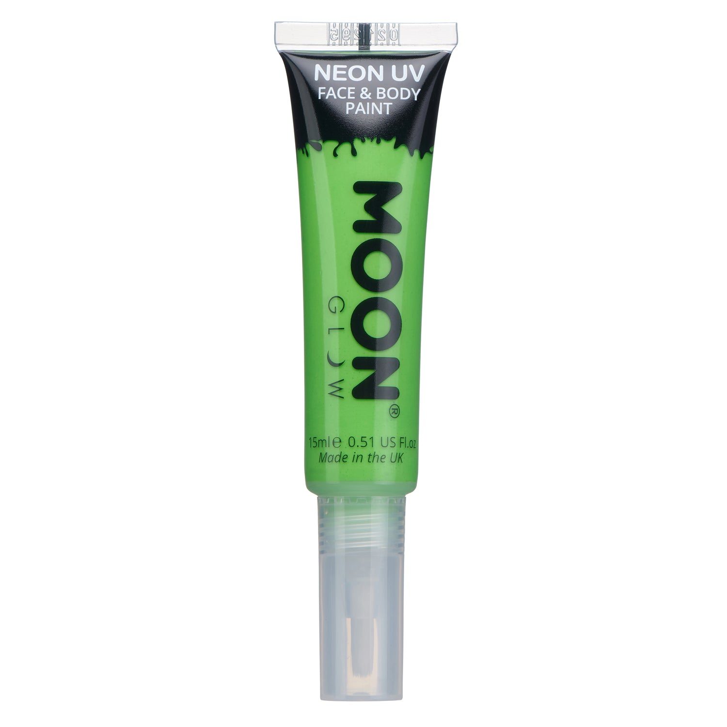 Neon UV Face &amp; Body Paint with Brush Applicator