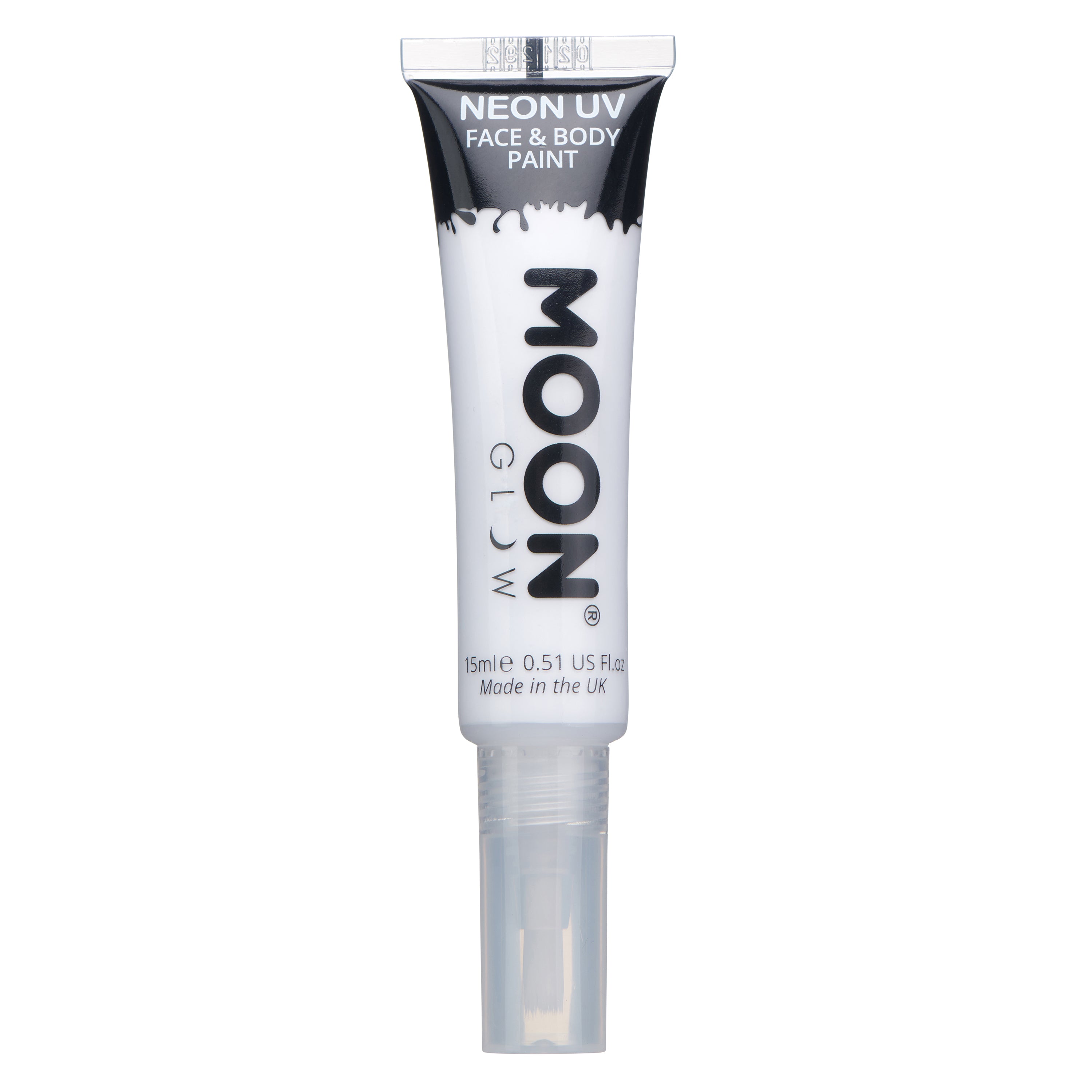 Neon UV Face &amp; Body Paint with Brush Applicator