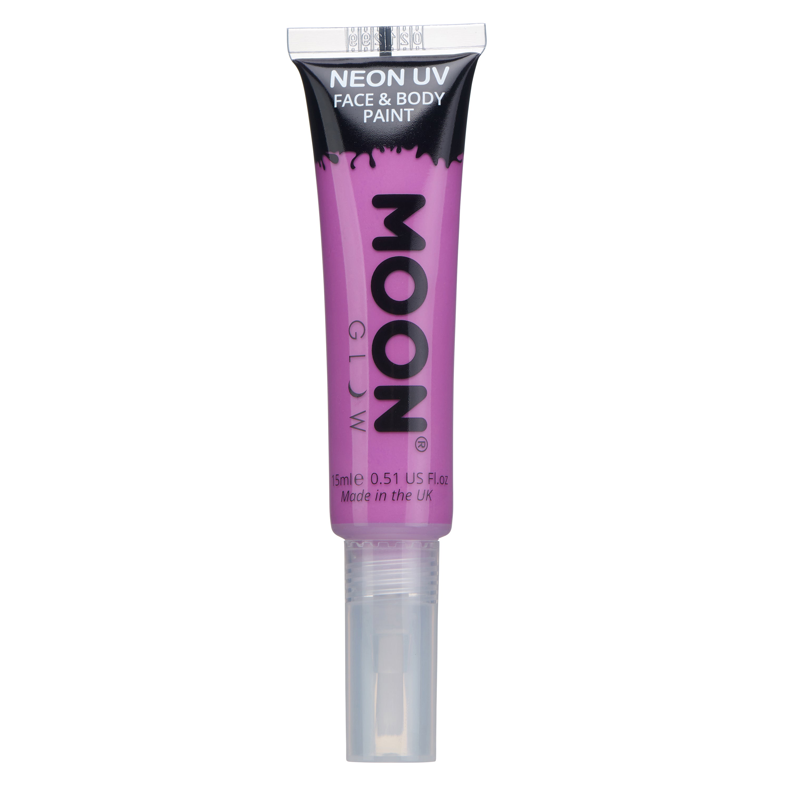 Neon UV Face &amp; Body Paint with Brush Applicator