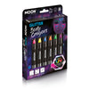 Neon UV Glitter Body Crayons