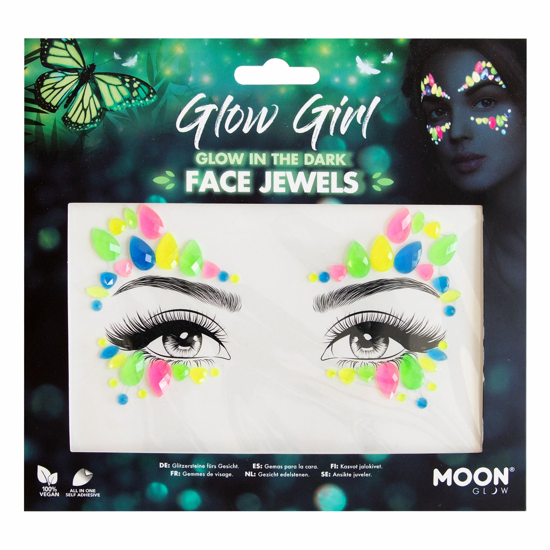 Neon face clearance jewels