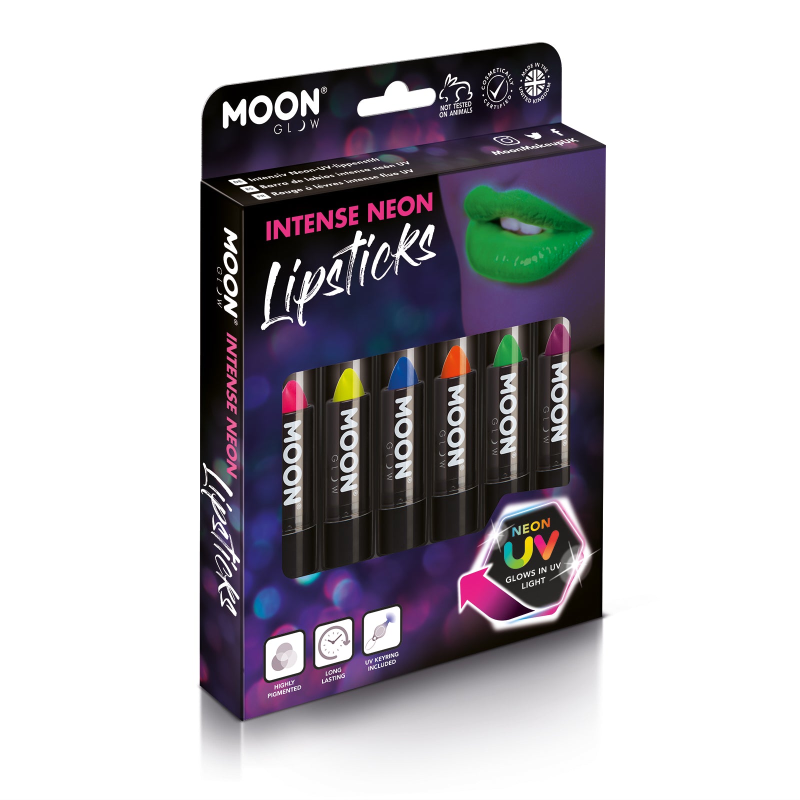 Neon UV Lipstick