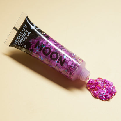 Neon UV Chunky Glitter Gel