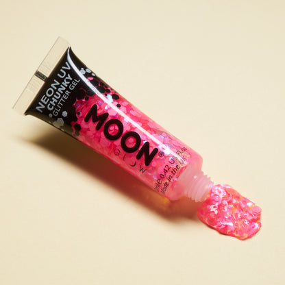 Neon UV Chunky Glitter Gel