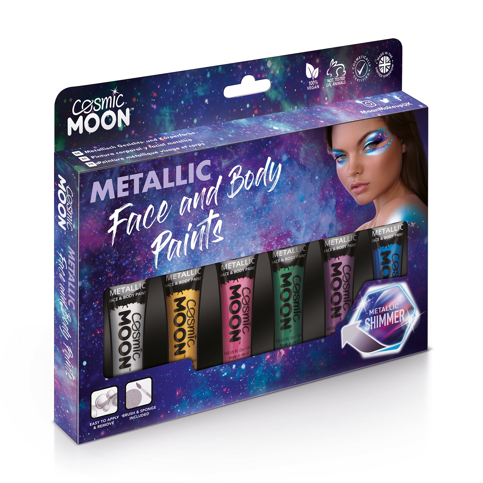 Metallic Face &amp; Body Paint